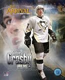 Sidney Crosby 8x10 Color Photo Pittsburgh Penguins 1st CAREER GAME