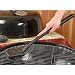 Charcoal Companion Double Head Scrubber Grill Brush with Refills, short handle