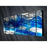 Handsanded Metal Wall Sculpture. Modern Decor by Ash Carl ~ ASH CARL