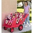 Angeles FB63XX Four Passenger Bye-Bye Baby Buggy with Fat Tires Complete Set