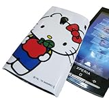 ハローキティ Xperia (SO-01B) 専用キャラクタージャケット SAN-63KTWH