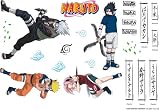 NARUTO - Planche de stickers muraux Konoha série 1