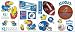 RoomMates RMK1100SCS University of Kansas Peel & Stick Appliques