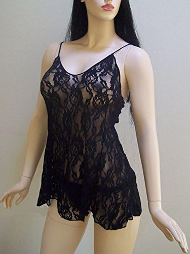 Plus Size Lingerie Sexy Nightie Chemise Dress XL-1X-2X