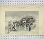 1890 Watching Preliminary Canter Horse Racing Print
