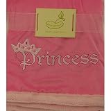 Saying Blanket Crib Throw Pink Princess