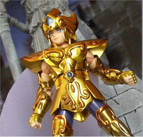 Saint Seiya Saint Cloth Myth Gold Leo Aiolia Action Figure Complete Set