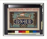 Historic Print (L): Ben-Hur Klaw & Erlanger's stupendous production.