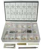 Schlage Compatible Rekey Kit Set Locksmith Tool Box Rekeying 4 tools & 100 pins By eBuilderDirect.com