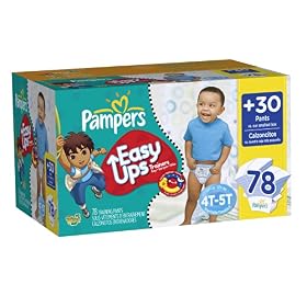 Pampers Easy Ups Trainers for Boys: Health &amp; Personal Care