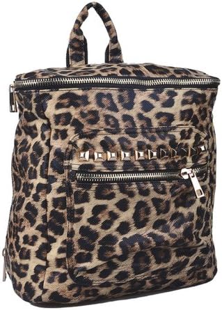 Cheetah Print Boxed Backpack