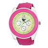 Sprout Unisex Eco-Friendly Corn Resin and Pink Organic Cotton Strap Watch
