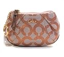 AUTHENTIC COACH PARKER OP ART MINI SKINNY COIN CASE 42455 (Rosegold/Bronze)