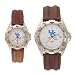 University of Kentucky Wildcats UK All Star Leather Watch