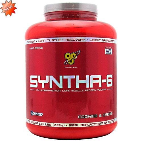 BSN Syntha-6 Cookies and Cream 5 Lbs BSN Syntha-6 Cookies and Cream 5 Lbs