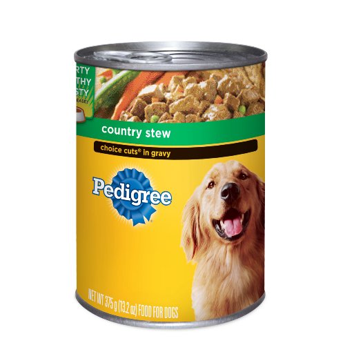 Pedigree Choice Cuts in Gravy Country Stew for Food for Adult Dogs, 13.2-Ounce Cans (Pack of 24)
