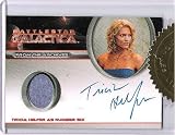 Battlestar Galactica Season 3 Tricia Helfer as Number Six Autograph Costume Card