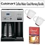 Cuisinart CHW-12 12-cup Programmable Coffee Maker Good Morning Bundle