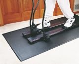 SuperMats Rowing Machine & Elliptical Mat - 3' x 8.5'