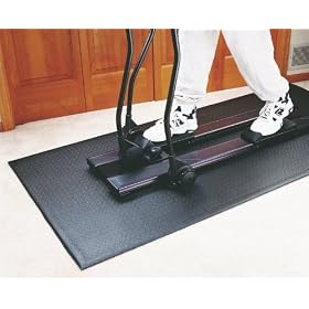 SuperMats Rowing Machine & Elliptical Mat - 3' x 8.5'