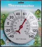 Dial Thermometer - 6.75 inches in diameter - B00173ENXE