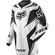 Fox Racing HC Race Youth Boys MX Motorcycle Jersey w/ Free B&F Heart Sticker - Black