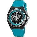 TechnoMarine unisexe 110017 Cruise Sport Chronograph noir et cadran bleu Rights Watch