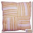 Peach Bridgetown Lace Toss Pillow