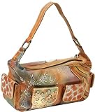 Review Anuschka  / Anuschka Zip Slouch Handbag - Premium Safari Leather Handbags