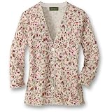 Printed Cardigan Sweater