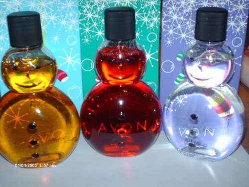 Avon Bubble Bath Snowman - 1 Per Order - Randomly Picked