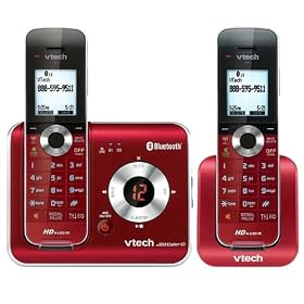 VTech2 Handset Connect to CellTM Cordless Answering System with Caller ID Call Waiting DS6421-26 by