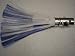 Chrome & Hair Blue and White Saltwater Fishing Lure FREE SHIPPING AND 20% CUSTOMER APPRECIATION DISCOUNT!