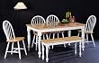 Country Farmhouse 6 Piece Dining Set By Coaster Furniture