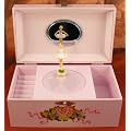 Trousselier Spieluhr 60127 - "XL rosa Ballerina mit Magnetf�hrung" (Spieldose, Musikdose, Spieluhren) das ideale Geschenk zur Geburt, Taufe, Geburtstag, Namenstag oder zwischendurch als Mitbringsel, Aufmerksamkeit, �berraschung, Dankesch�n, Gruss