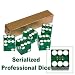 5 Green 19mm Harrah's Casino Precision Dice - Used in Actual Casino