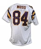 Autographed Randy Moss Minnesota Vikings White Throwback Jersey