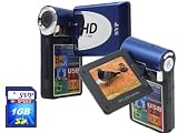 SVP T400, High Difinition video camcorder (1280x720p video resolution) a 2.4 LCD, support 32GB memory card (Free-1GB High Speed SD Card & Tripod)