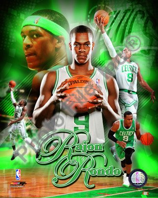 Rajon Rondo - Boston Celtics NHL 8x10 Photo (portrait)