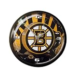 Boston Bruins Wall Clock Size One Size