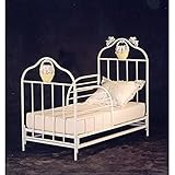 Bunnies And Baskets Iron Toddler Bed