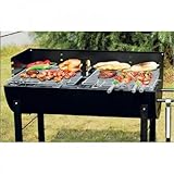 Holzkohlegrill Partygrill fahrbar Holzkohle-Standgrill