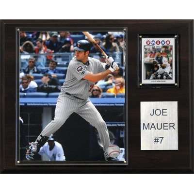 MLB Minnesota Twins Joe Mauer Player Plaque