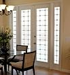 Monterey Bay Sun Privacy Stained Glass Static Cling Decorative Window Film 48 x 96