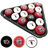 South Carolina Gamecocks College Logo Pool Balls Set