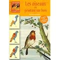 Les oiseaux en peinture sur bois