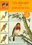 Les oiseaux en peinture sur bois