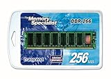 Transcend TS266D-256 Arbeitsspeicher 256MB 184pin DDR 266 DIMM CL 2.5 - Z9