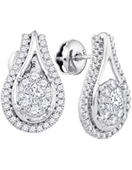 0.74CTW-DIA FASHION EARRINGS
