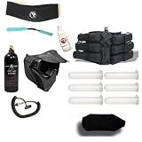 Paintball Harness/Remote/20oz Tank/ Pods/Goggles/Neck Protector